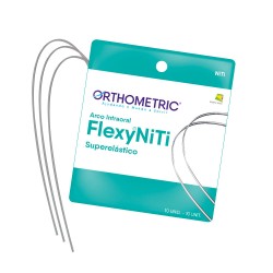 Alsó téglalap alakú intraorális ívek FlexyNiTi Super Elastic Orthometric