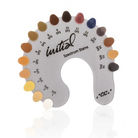 GC Initial Spectrum Stain Shade Guide