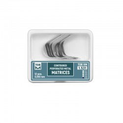 TorVM Extra nagy perforált fém matrica vállas 12 darab 0.050mm