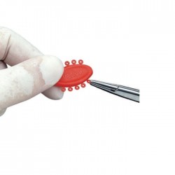 Mini Modul színes elasztikus silver small LEONE