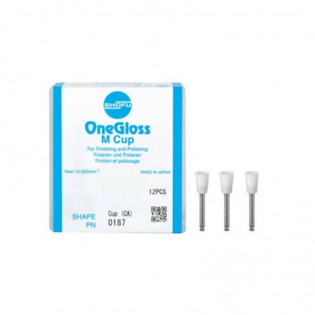 Gume OneGloss M Cup Shofu 12 bucati
