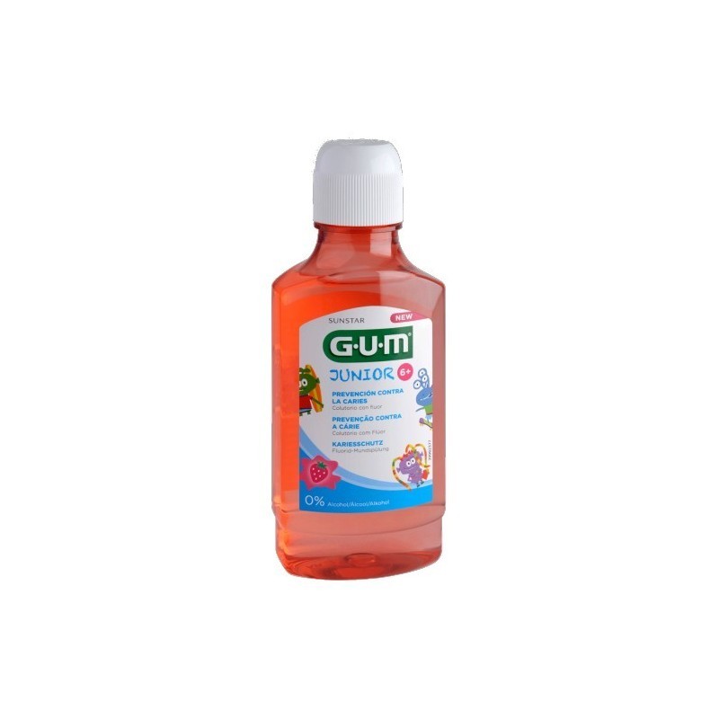 Apa de gura GUM Junior Rinse 6+ 300ml
