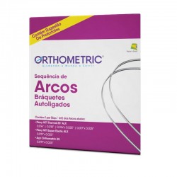 6 pár felső/alsó ívsorozat SL bracketekhez Orthometric