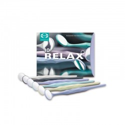 Tükör nyéllel Relax FS Rhodium Nr.4 fehér 1db Hahnenkratt