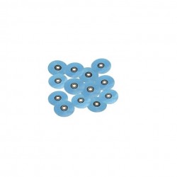 EVE kék csiszolókorongok 14 mm FD-14g 100 db + 1 mandrel