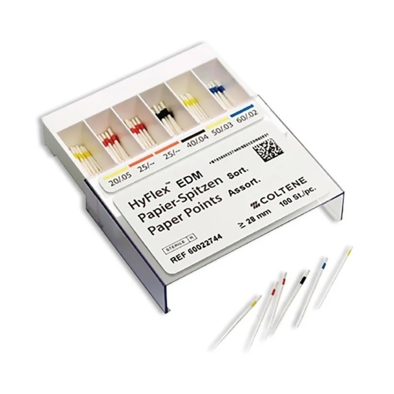 Conuri Hartie HyFlex EDM .02 Size 60 100 bucati Coltene