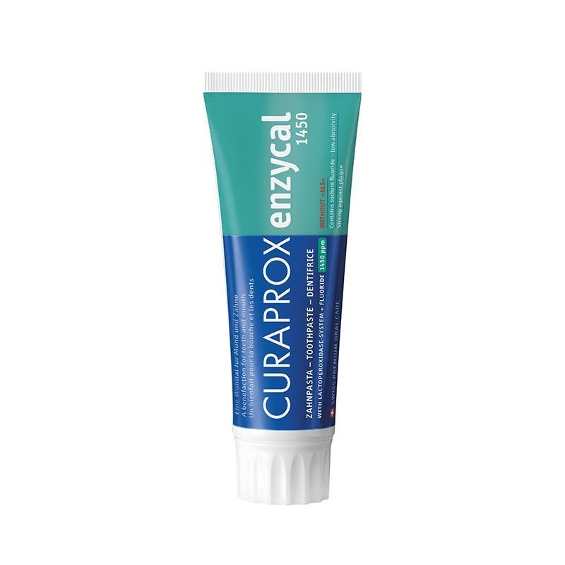 Pasta de dinti Curaprox Enzycal 1450pp cu enzime si fluor 75ml