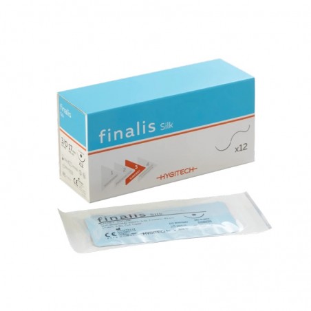 Ace sutura matase 4/0 18mm Triunghi Hygitech