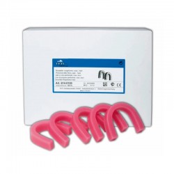 Extra kemény, előre formázott rózsaszín viasz okkluzális sínhez