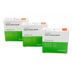 Roeko normál rozsdamentes acél mátrix szalag 6 mm x 3 m x 0.03mm