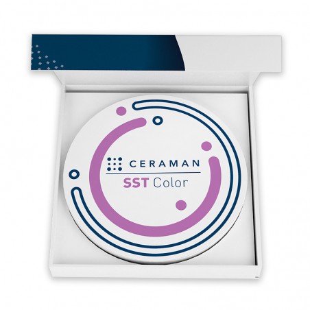 Disc zirconiu colorat SST 98 x 20mm Ceraman