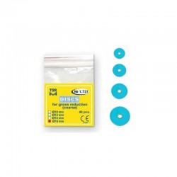 TorVM Polírozó korongok 16mm durva kék 40 db