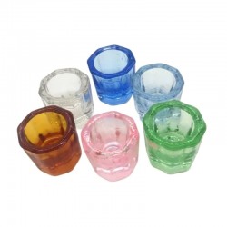 Tribest üveg serleg