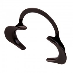 Frontális távtartó fekete felnőtteknek Indusbello