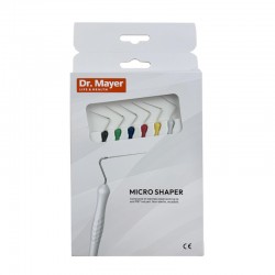 Dr.Mayer Micro K Shaper szortiment,  nyéllel 15-40/.02 6 db