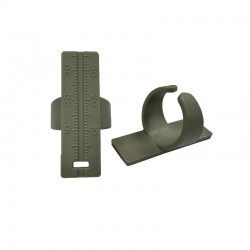 Endo mérővonalzó Dr Mayer gyűrűvel, 2 db