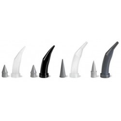 AccuDose Tubes & Plugs Transparent 100 bucati Centrix