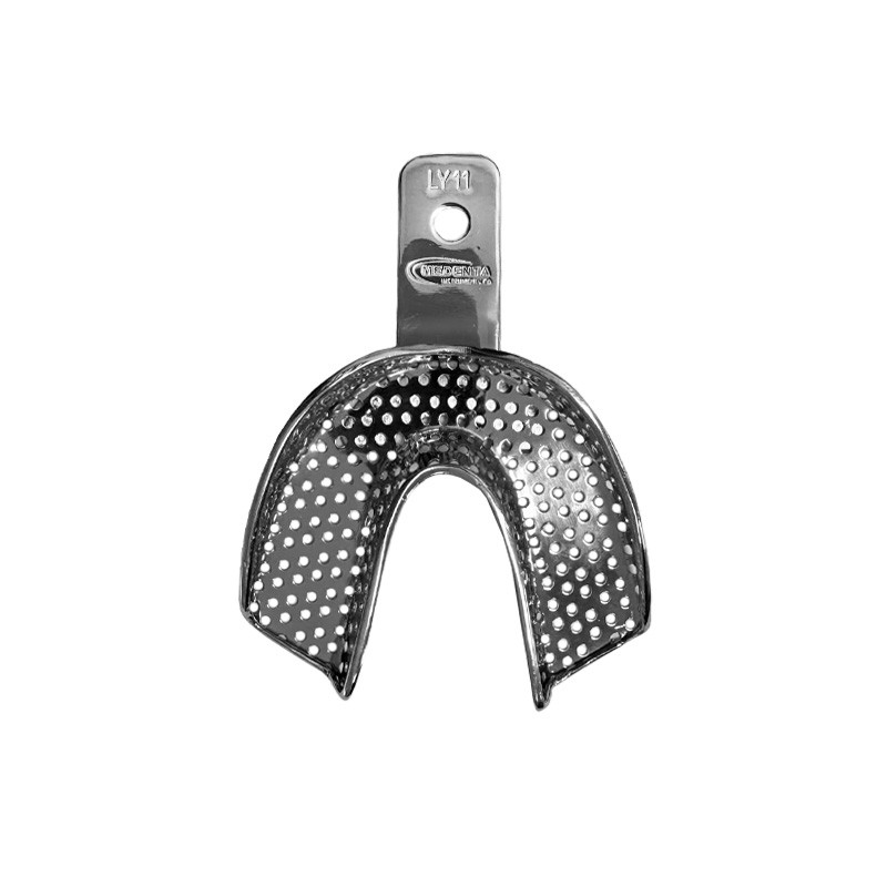 Lingura amprenta cu perforatie XL Medenta