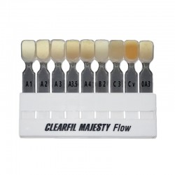 Clearfil Majesty Flow árnyékoló útmutató Kuraray