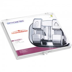Advanced Series Standard22 fém bracketek, szemfog és premoláris kampókkal 1 kit 1 tok Orthometric