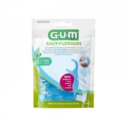 Fogselyem tartó GUM Easy Flossers 50 db