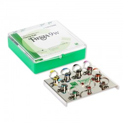 Fiesta 9W szárny nélküli kofferdam kapocs szett Coltene