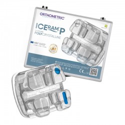 Polikristályos zafír bracketek Iceram-P MBT22 készlet 20 bracket Orthometric