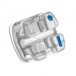 Polikristályos zafír bracket kampóval MBT22 Iceram-P LL 3.4 1db Orthometric