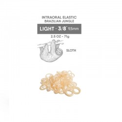 Elasztikus intraorális Brazilian Jungle Light 3/8"" (9.5mm) 2.5oz (71g) Orthometric