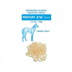 Elasztikus intraorális Brazilian Jungle Medium 3/16"" (4.8mm) 4.5oz (128g) Orthometric