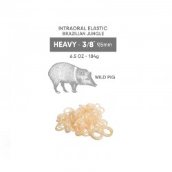 Elasztikus intraorális Brazilian Jungle Heavy 3/8" (9.5mm) 6.5oz (184g) Orthometric