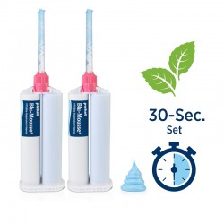 Blu-Mousse harapásrögzítő Super Fast Peppermint 30 másodperc 2 x 50 ml + 6 tipsParkell