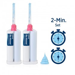 Blu-Mousse Classic harapásrögzítő 2 perc 2 x 50 ml + 6 tipsParkell