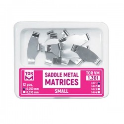 Kis, rugalmas fémmátrixok, 12 darab, TorVM, small-0.050mm