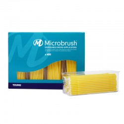 Microbrush Plus sárga finom applicators1.5mm, 400 darabos készlet