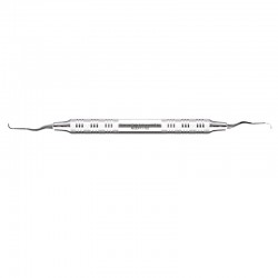 Parodontális Talon Tough Gracey +3 Deep Pocket 11-12 posterior mesialis fém fogantyú American Eagle periodontális kapocs