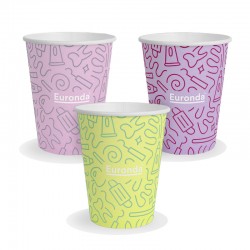 Euronda Monoart papírpohár Graffiti 50 db