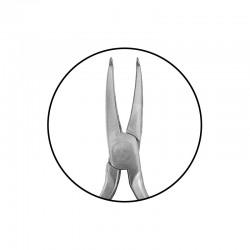 How Style egyenes végű fogó 1/8"" LEONE