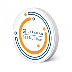 Többrétegű cirkónium korong STTML 98 x 22mm Ceraman
