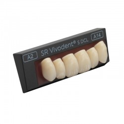 Vivodent S DCL 6 frontfogból álló készlet U A12 A3 A3 A3 Ivoclar
