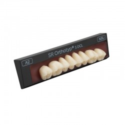 Orthotyp S DCL 8 darabos hátsó fogsor U N4U A3 Ivoclar