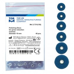 12.7mmDark Kék durva csiszolókorongok, 40 darab TorVM