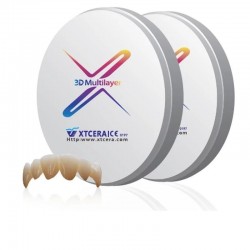 3D multilayer cirkónium korong 98x14mm XTCERA