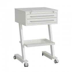 Mobil asztal C1A-PS1L 2 fiókkal és tálcával Astra
