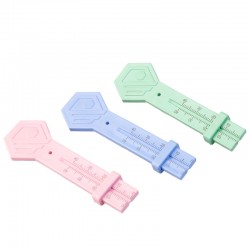 Indusbello színes milliméteres endodontikus vonalzó, 1 darab