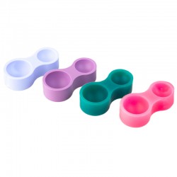 Szilikon dildó 2 rekesszel, 1pieceIndusbello