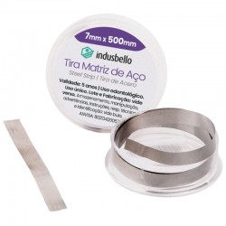Matrica szalag acél 7mmx500mm Indusbello