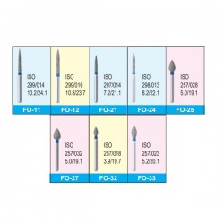 Gyémánt fúró Nr.FO-11 ISO 299/014 1db Mani