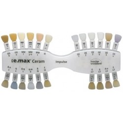 IPS e.max Ceram Material Shade Guide Impulse Ivoclar Vivadent