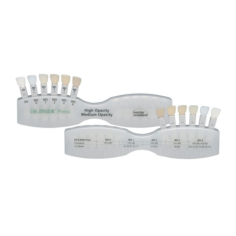 IPS e.max Press Shade Guide HO/MO Ivoclar Vivadent